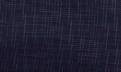Bugatchi Julian Shaped Fit Print Button-up Shirt In Navy