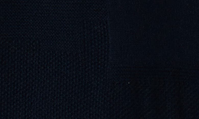 Bugatchi Merino Wool Blend Crewneck Sweater In Navy