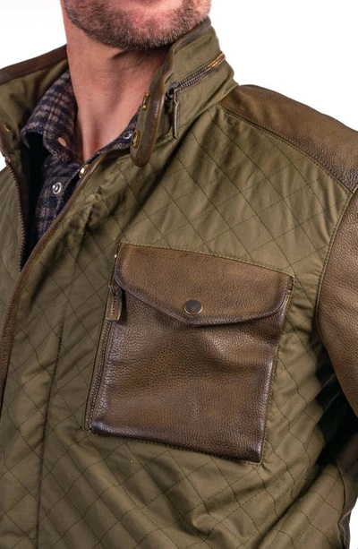 Shop Comstock & Co. Quiltmaster Water Resistant Hunting Jacket In Amazon