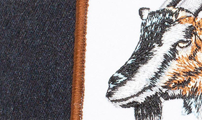 Shop Goorin Bros G.o.a.t. Patch Trucker Hat In Charcoal