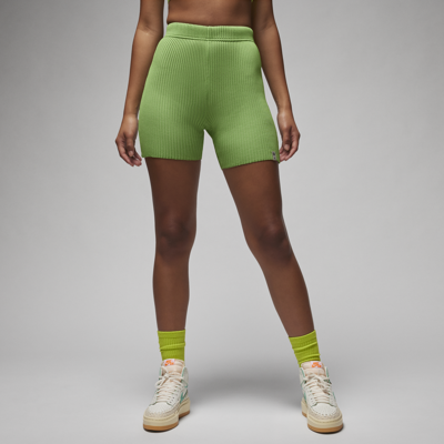 Shop Jordan Women's  X Union X Bephies Beauty Supply Bike Shorts In Green