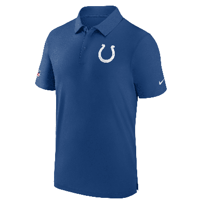 Shop Nike Indianapolis Colts Sideline Coach Menâs  Men's Dri-fit Nfl Polo In Blue