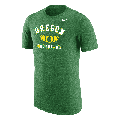 Shop Nike Oregon  Men's College T-shirt In Green