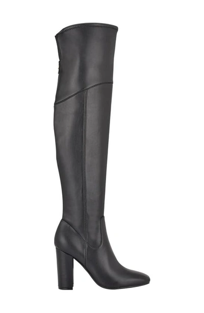 Shop Guess Mireya Over The Knee Boot In Black