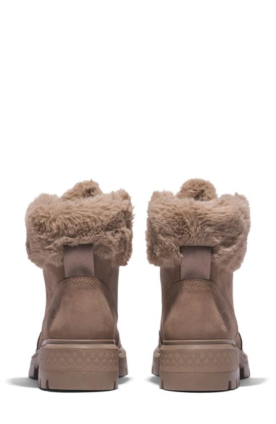 Timberland Cortina Valley Waterproof Hiking Boot In Taupe Nubuck