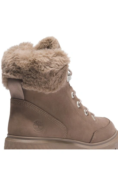 Timberland Cortina Valley Waterproof Hiking Boot In Taupe Nubuck