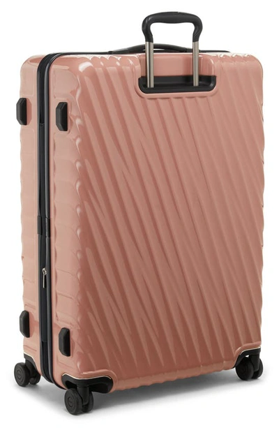Shop Tumi 31-inch 19 Degrees Extended Trip Expandable Spinner Packing Case In Blush/ Navy Liquid Print