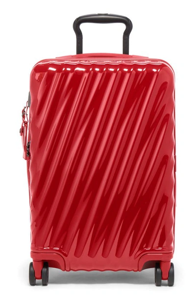 Shop Tumi 22-inch 19 Degrees International Expandable Spinner Carry-on In Red