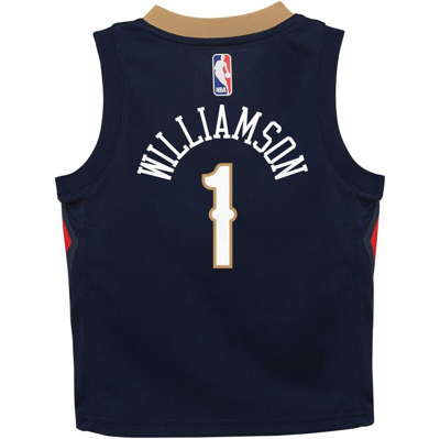 Shop Nike Infant  Zion Williamson Navy New Orleans Pelicans Swingman Player Jersey