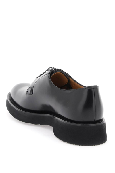 Shop Church's Leather Shannon Derby Shoes In Black