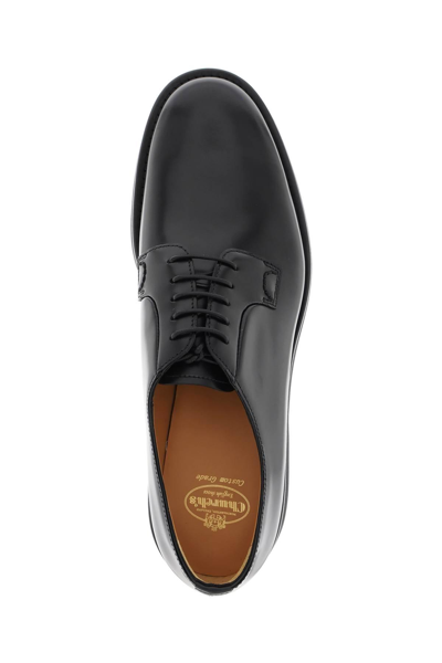 Shop Church's Leather Shannon Derby Shoes In Black