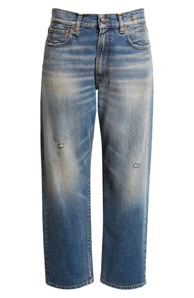 Shop R13 Distressed Boyfriend Jeans In Amber Blue