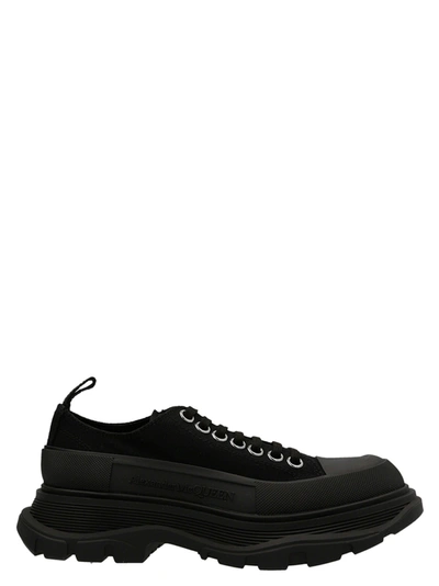 Shop Alexander Mcqueen Tread Slick Sneakers Black