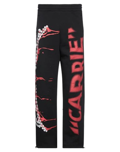 Jw Anderson Man Pants Black Size L Cotton In Black