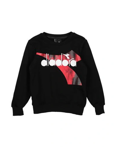 Shop Diadora Toddler Boy Sweatshirt Black Size 4 Cotton