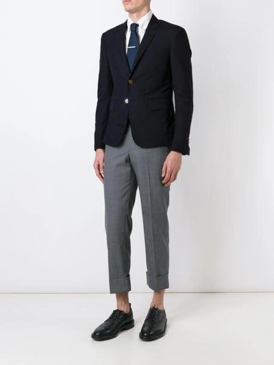 Shop Thom Browne Two Button Blazer