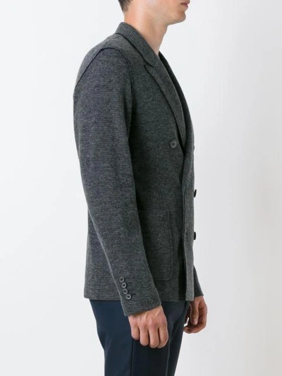 Lanvin Double Breasted Jacket In Grey