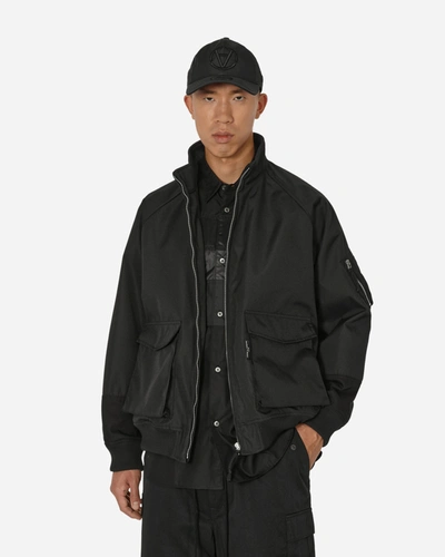Shop Comme Des Garçons Homme Deux Polyester Cordura Jacket In Black