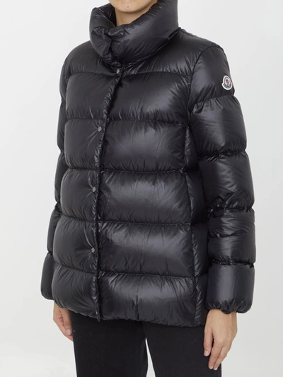 Shop Moncler Cochevis Short Down Jacket In Black