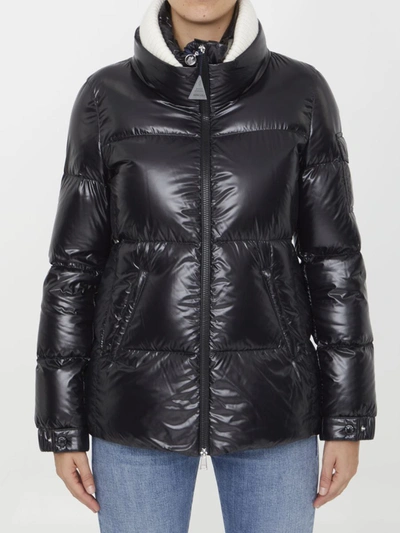 Shop Moncler Vistule Short Down Jacket In Black