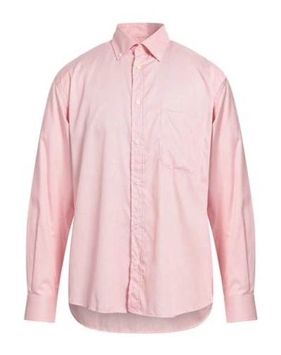 Shop Avignon Man Shirt Pink Size 17 Cotton