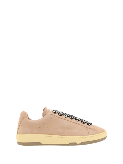 Shop Lanvin Curb Sneakers In Pale Pink