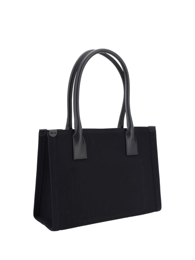 Shop Christian Louboutin Nastroloubi Shoulder Bag In Black/bianco