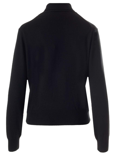 Ami Alexandre Mattiussi Turtleneck Sweater In Black