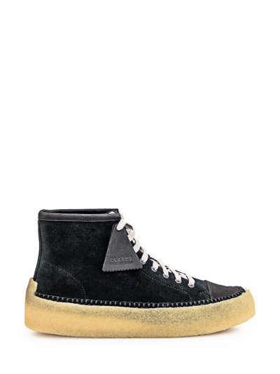 Shop Clarks Caravad Mid Boots In Black
