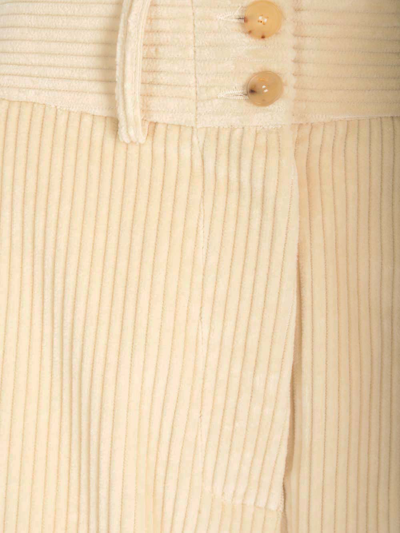 Shop Etro Wide-leg Trousers In White
