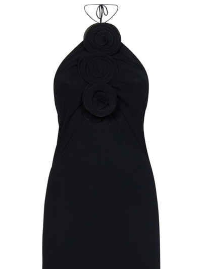 Shop Magda Butrym Long Dress In Black