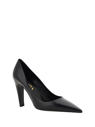 Shop Prada Pumps In Nero