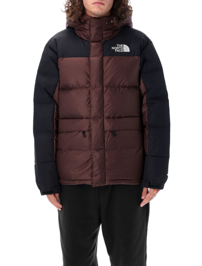 Shop The North Face Himalayan Down Parka In Brown Black