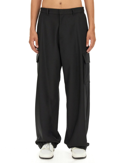 Shop Off-white Cargo Pants In Nero