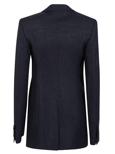 Shop Stella Mccartney Slim Jacket In Ink