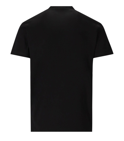 Shop Dsquared2 Cool Fit Printed Tee In Nero