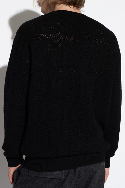 Shop Dolce & Gabbana Wool Sweater In Black