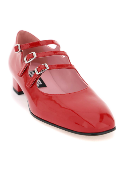 Shop Carel Patent Leather Mary Jane In Red (red)