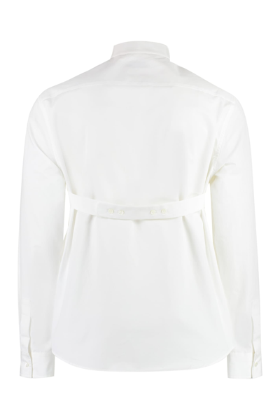 Shop Off-white Cotton Shirt In White