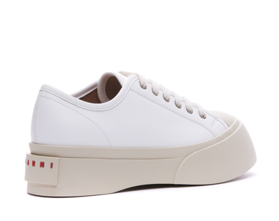 Shop Marni Pablo Sneakers In White
