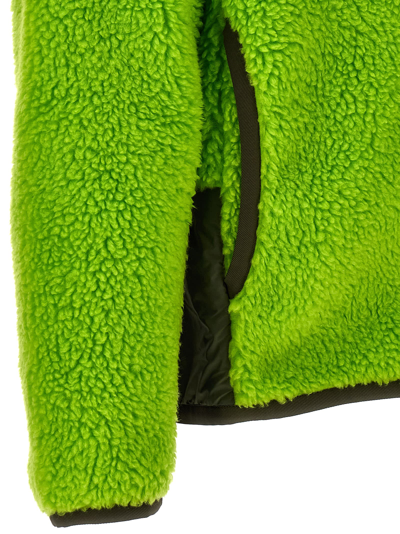 Shop Moncler Taddy Hoodie In Green
