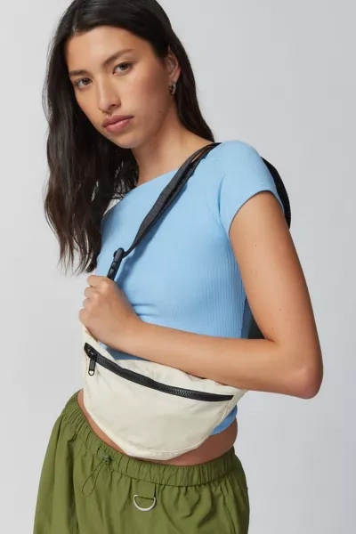 Shop Baggu Crescent Fanny Pack In Ivory, Women's At Urban Outfitters
