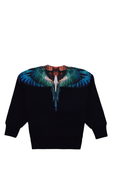 Shop Marcelo Burlon County Of Milan Printed Sweatshirt In Back