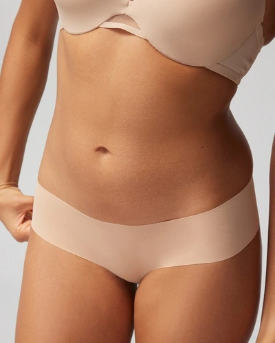 Soma Women's Almost Naked™ Cheeky Hipster Underwear In Nude Size Small