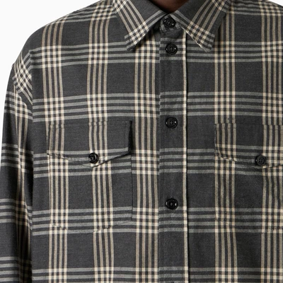 Shop 1989 Studio Flannel Shirt In Grey