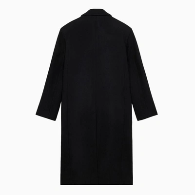 Shop 1989 Studio Double-breasted Coat In Black