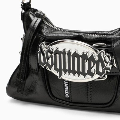 Shop Dsquared2 Shiny Handbag In Black