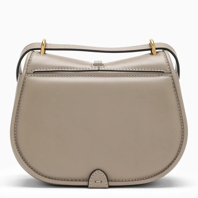 Shop Fendi C'mon Mini Shoulder Bag In Taupe In Grey