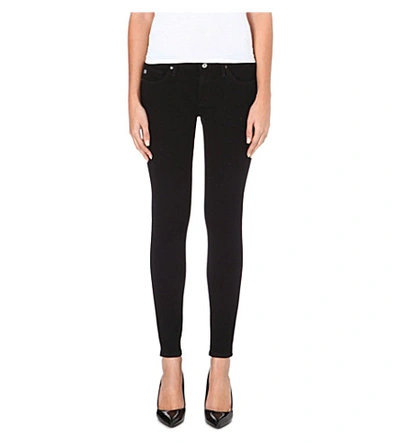 Shop Ag The Farrah Skinny High-rise Jeans In Hideout
