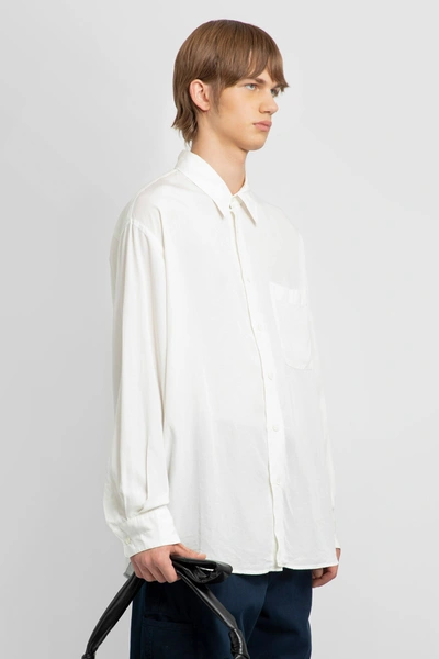 Shop Lemaire Man White Shirts